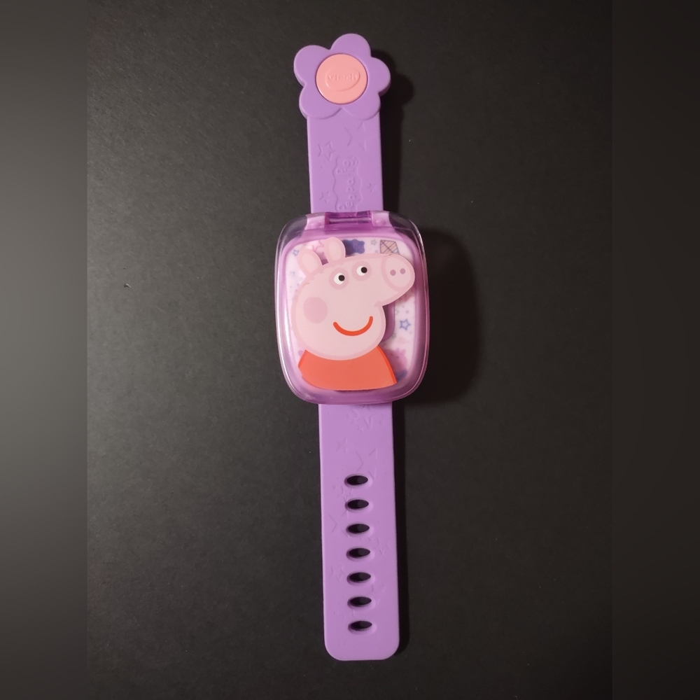 Peppa Pig VTech Watch TESTED Childrens Kids Timekeeping 2020 Animated Learning